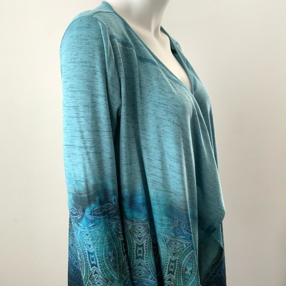 Unity Long Sleeve Lightweight Water Fall Cardigan M - Picture 12 of 12
